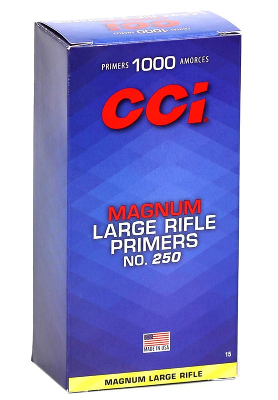 CCI Large Rifle Primers Magnum #250 (1000)