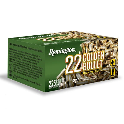 REMINGTON 22LR 36gr HV HP Golden Bullet (225)