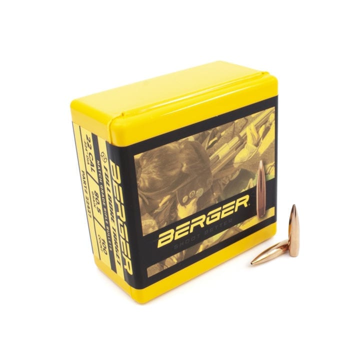 Berger .22Cal 80.5g Fullbore Target - 1000