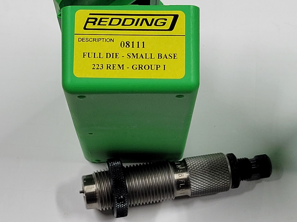 Redding .223 small base full length sizing die - Group 1