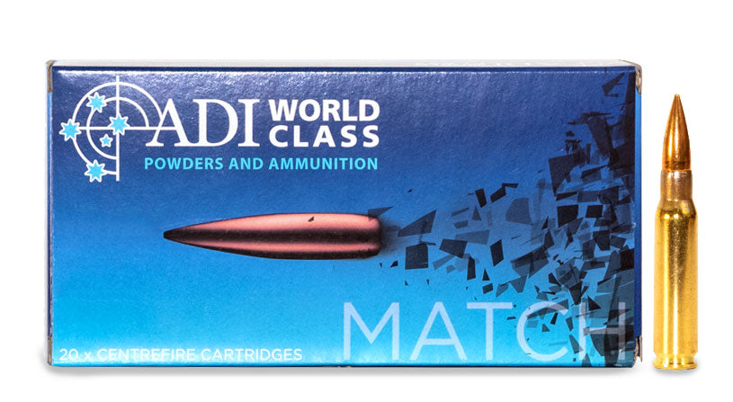 ADI Packed .308 Win 155g Sierra MK HPBT Ammo (20)
