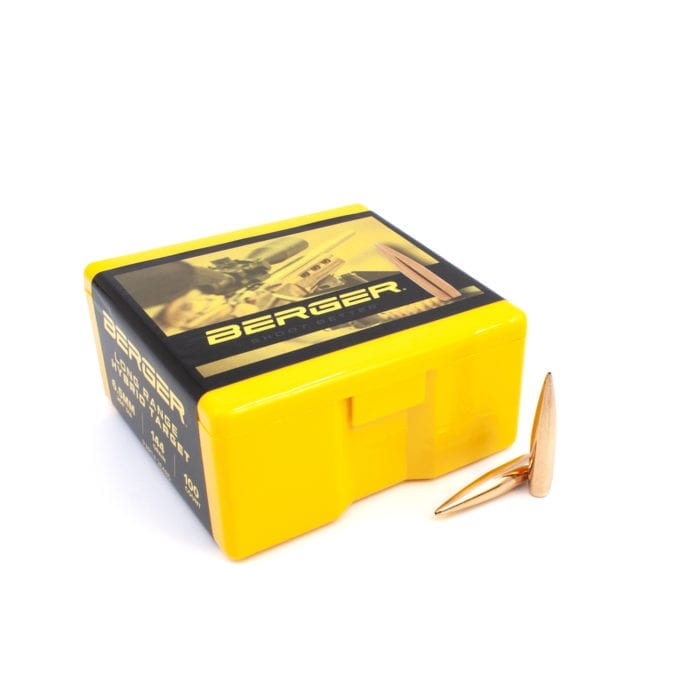 Berger 6.5mm 144g LR Hybrid Target (100)