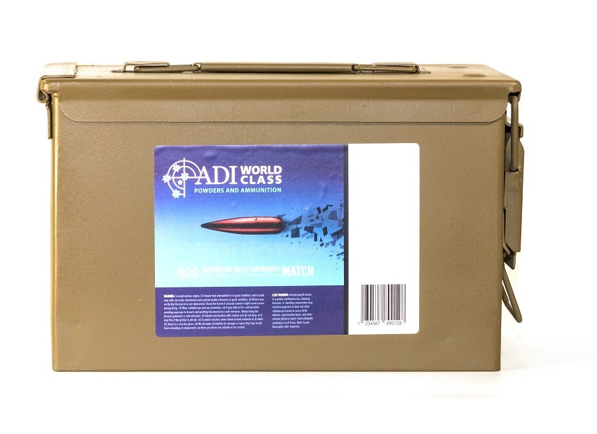 ADI .223 Rem 69g Sierra Match King HPBT Ammunition (900)