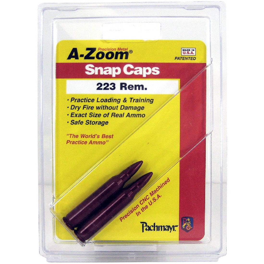 A-Zoom .223 Rem Snap Caps - 2 pack