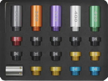 Bullet Comparator Set By Derraco