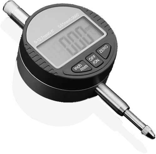 Digital Dial Indicator - Cheap Dies' Mate incl. Probe and calibration block