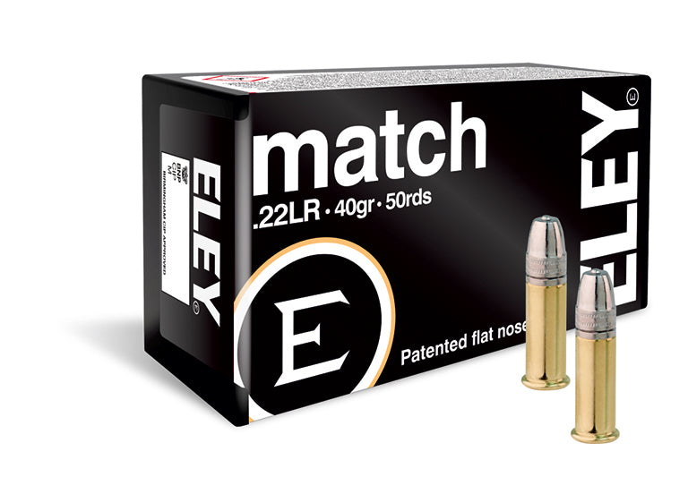 ELEY Match .22 Rimfire Long Rifle