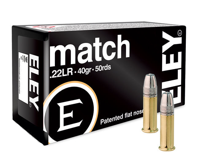 ELEY Match .22 Rimfire Long Rifle