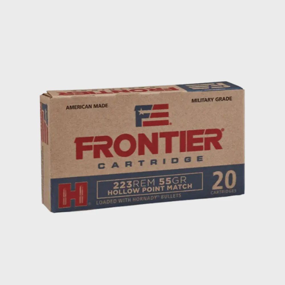 Frontier 223 Rem 55 GR HP Match