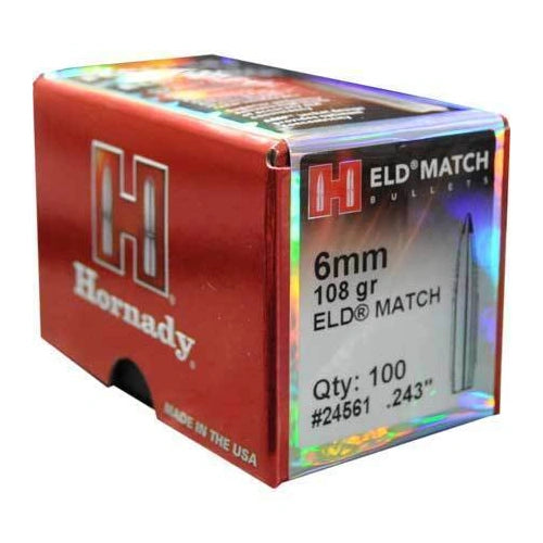 Hornady ELD-M 6mm 108g (100)
