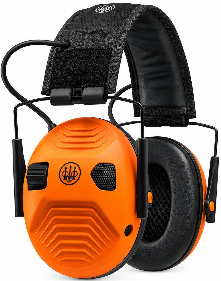 Beretta Electronic Ear Muffs - HV Orange