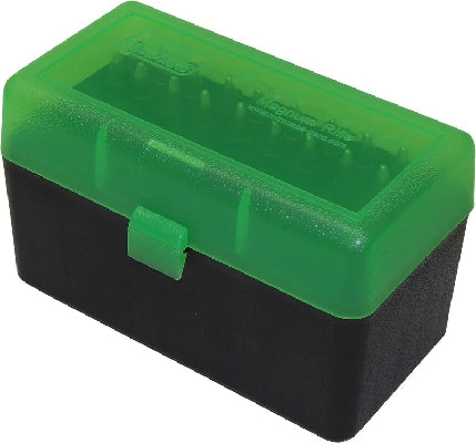 MTM Ammo Box RS50 CLEAR Green