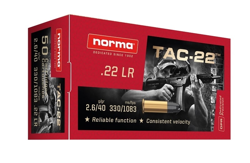 Norma TAC- 22 22LR 40gr