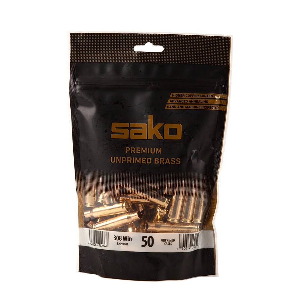 Sako .308 Win Brass Cases SRP (50)