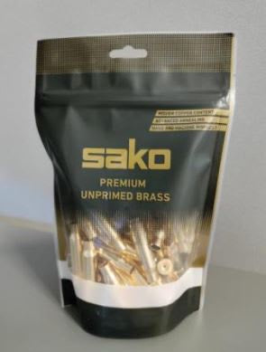 Sako Unprimed Brass 243 Win 50 Pack