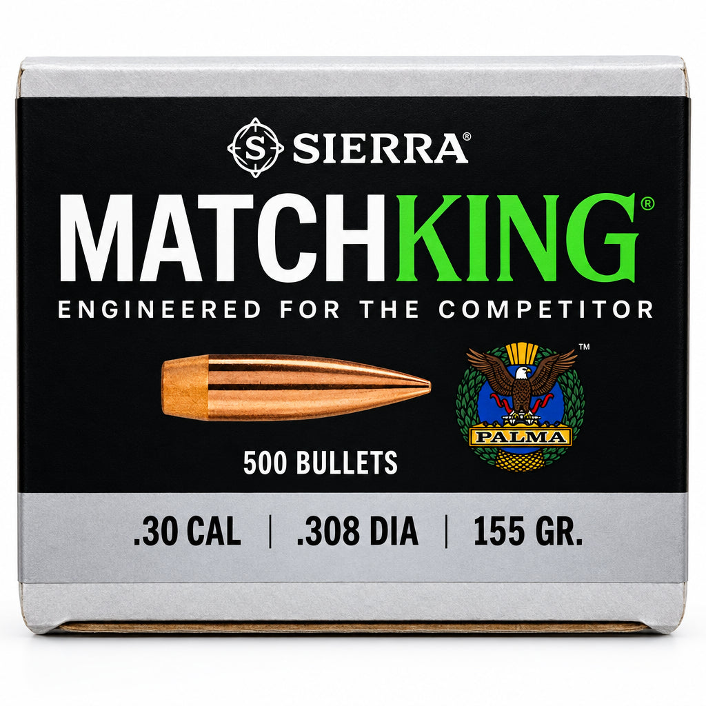 Sierra 30 Cal 155g #2156 HPBT PALMA® MatchKing (500)