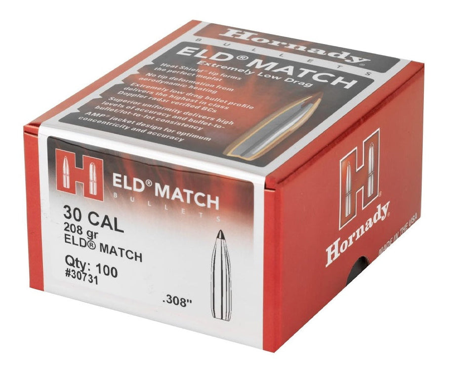 Hornady ELD-M 308 Cal 208g (100)