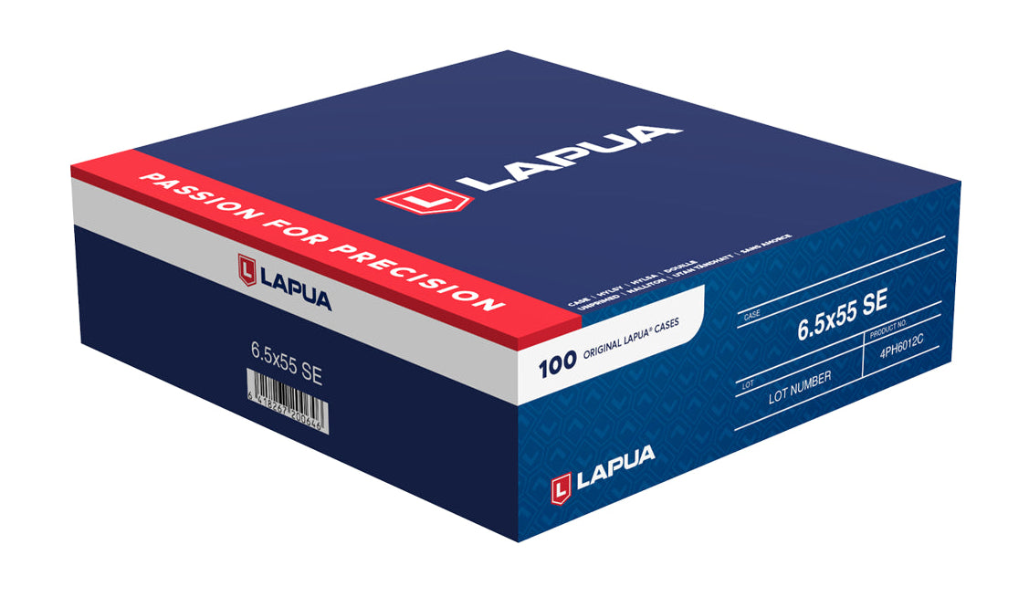 Lapua Cases - 6.5 X 55 Swedish Mauser - 100