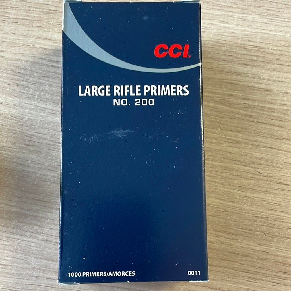 CCI STD LARGE RIFLE PRIMERS No 200