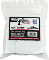 Square Pro-Shot 7mm-38cal / 6mm Benchr Patches 500 pk