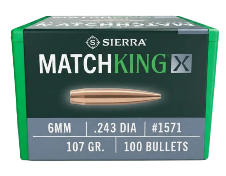 Sierra 6mm 107g HPBT (500)