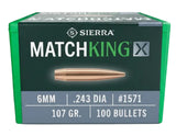Sierra 6mm 107g HPBT (500)