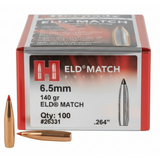 Hornady ELD-M 6.5mm 140g (100)