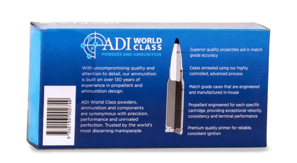 ADI .308 Win 155g Sierra Match King HPBT Ammunition (120)