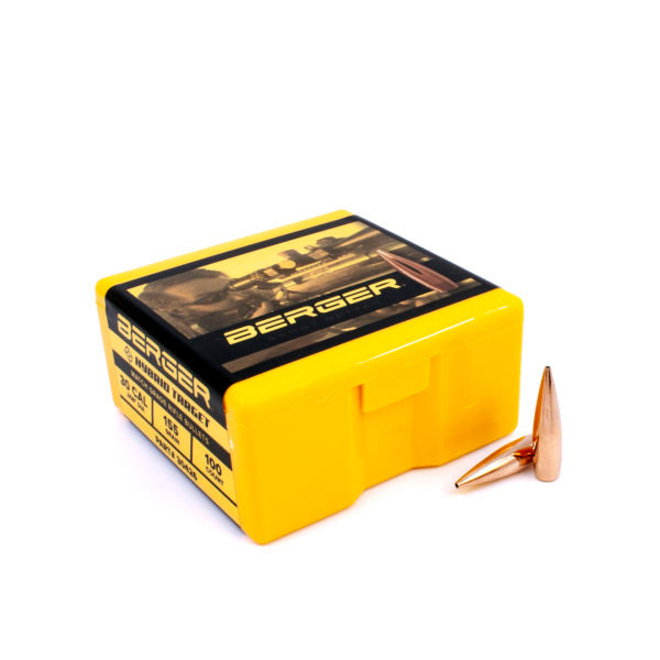 Berger .30 Cal 155g Hybrid Target Rifle  - (500)
