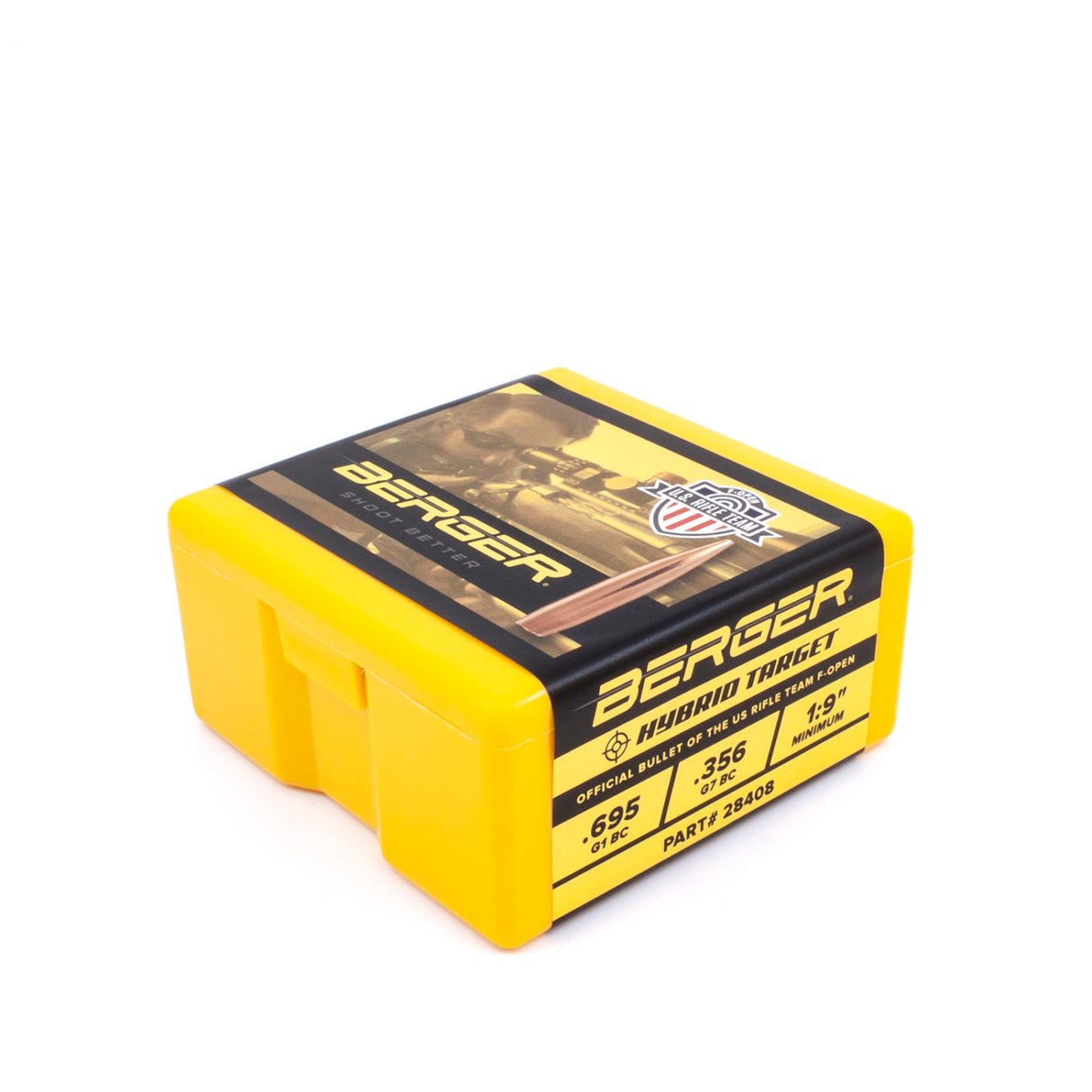 Berger 7mm 184g F-Open Target -(500) NSWRA members only