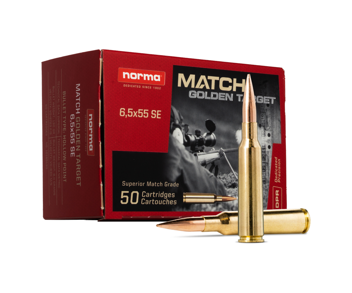 Norma 6.5 x 55 130g Golden Target (50)