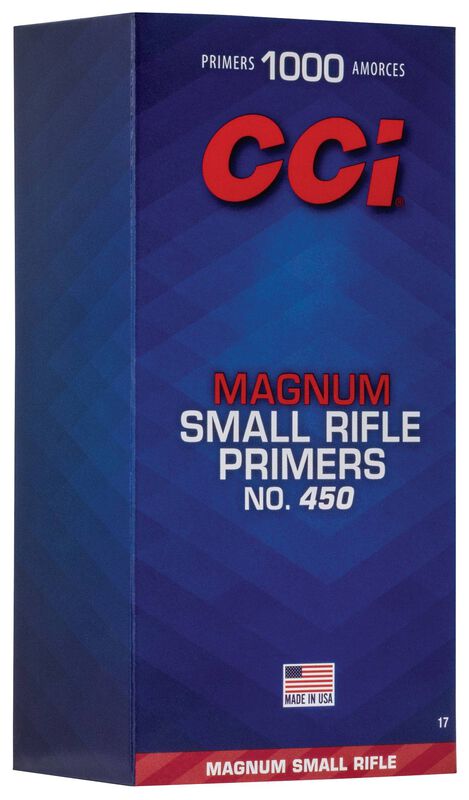 CCI Small Rifle Primers Magnum #450 (1000)