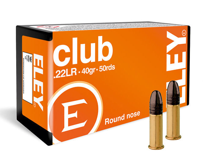 ELEY CLUB  .22 Rimfire/ Long Rifle