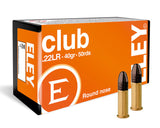 ELEY CLUB  .22 Rimfire/ Long Rifle