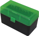 MTM Ammo Box RS50 CLEAR Green