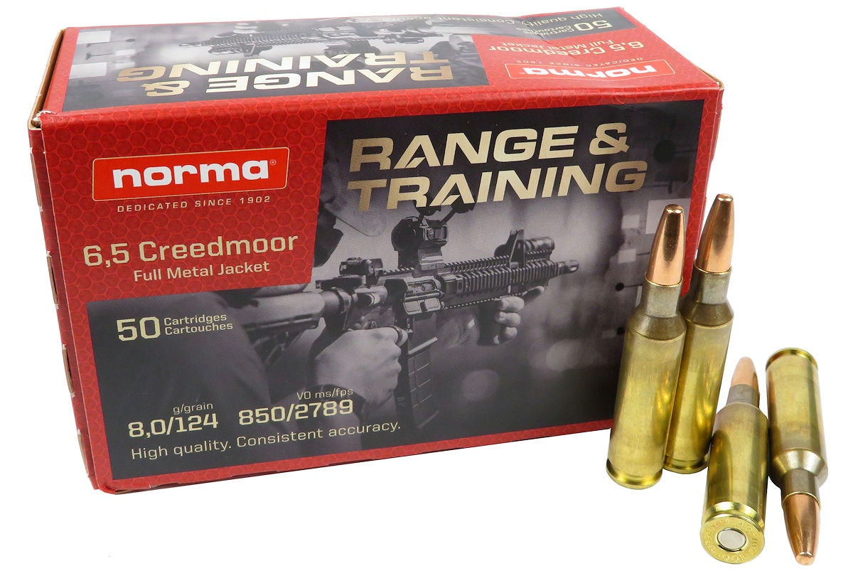 Norma 6.5m 124g FMJ Range and Training - 50 pack