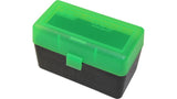 MTM AMMO BOX RL50  CLEAR Green