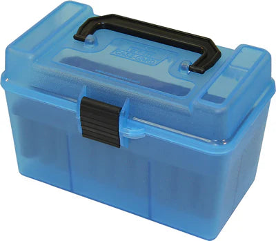 MTM - Ammo Box Deluxe - RS - 50 - Blue