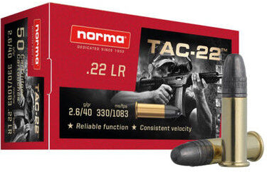 Norma TAC- 22  22LR 40gr