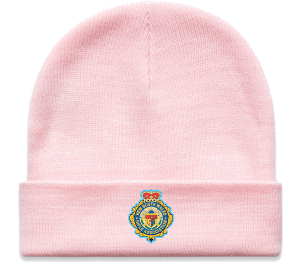 NSWRA Beanie with Logo - Pink