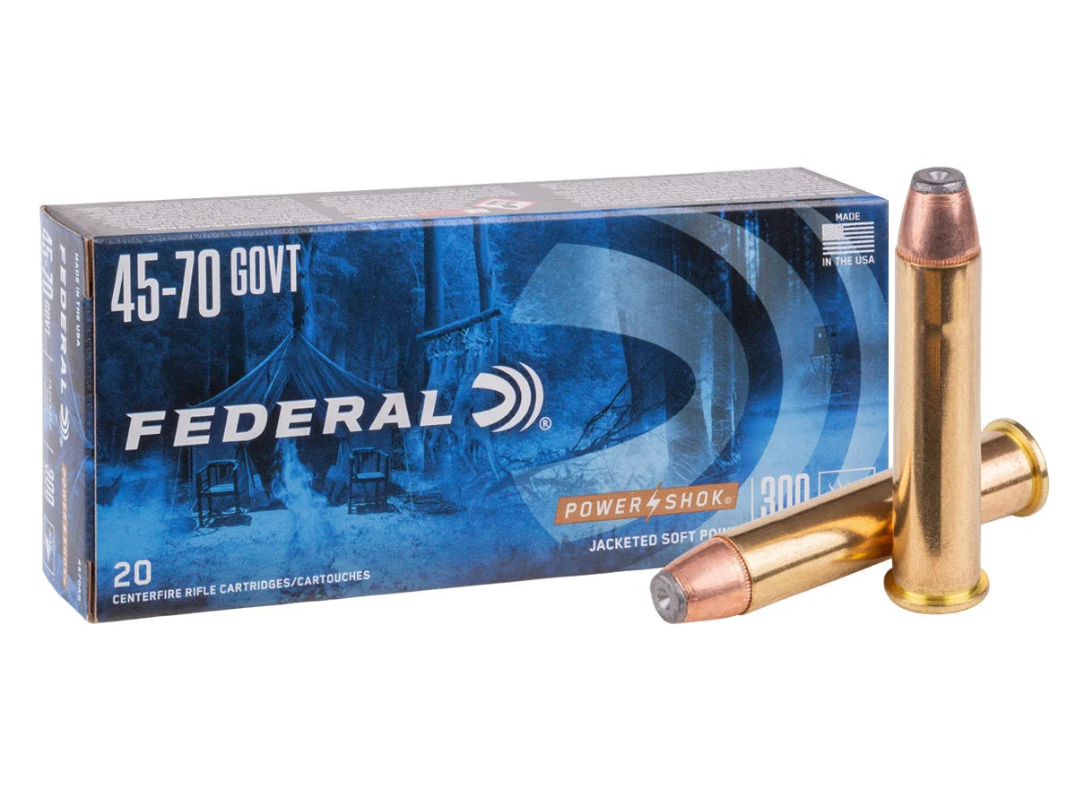 FEDERAL 45-70 GOVT 300GR FN POWER-SHOK (20)