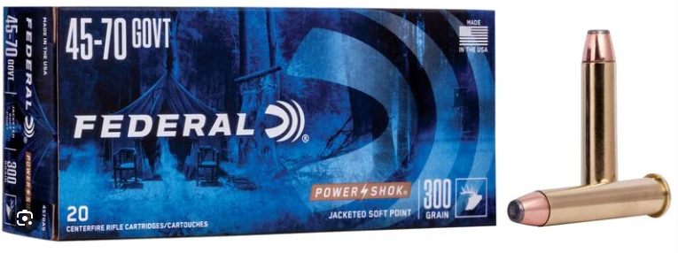 FEDERAL 45-70 GOVT 300GR FN POWER-SHOK (20)