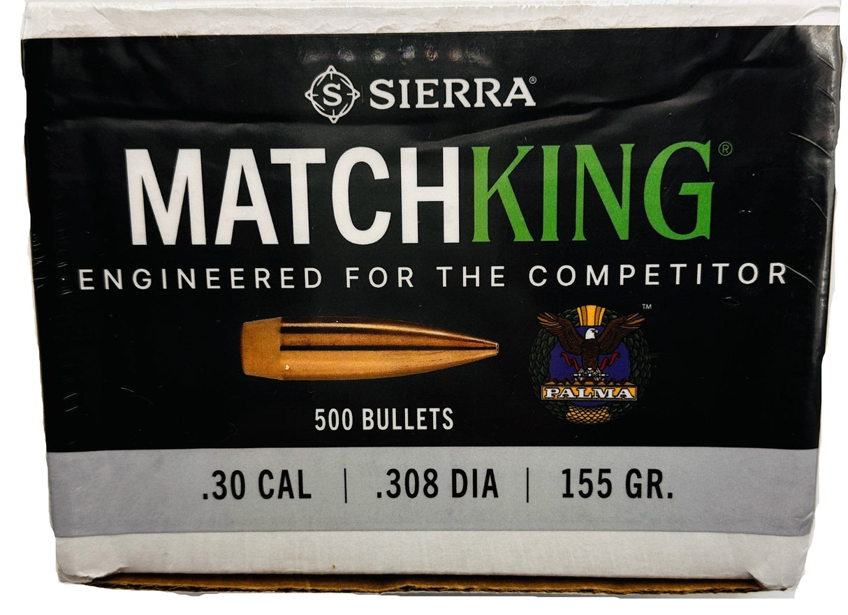 Sierra 30 Cal 155g #2156 HPBT PALMA® MatchKing (500)
