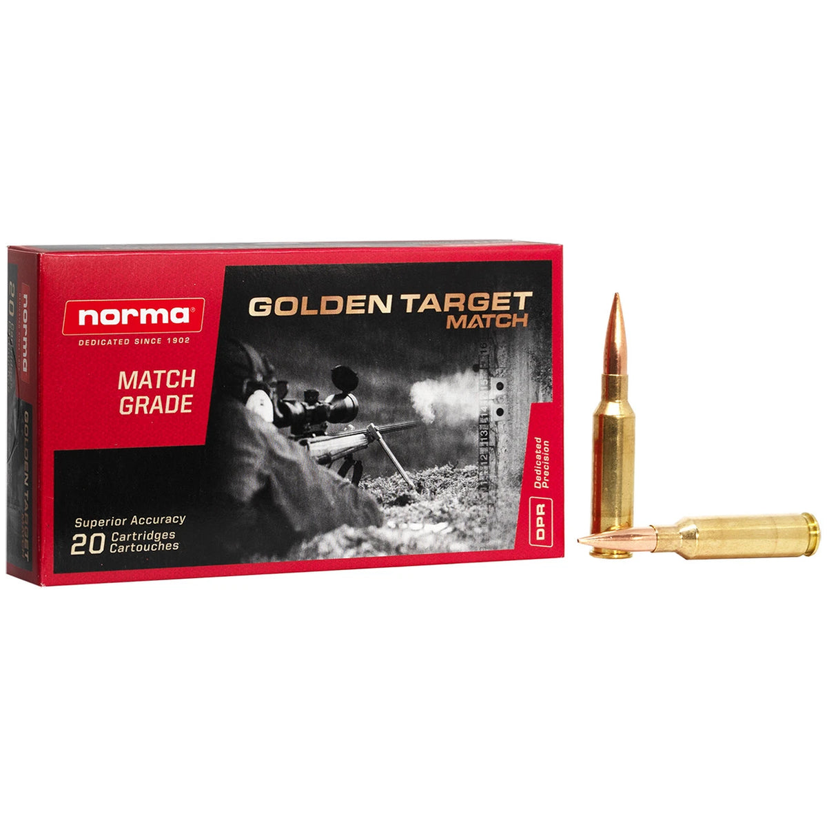 Norma 6.5 Creedmoor 130gr Golden Target (20)