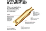Norma .308 Win Brass Cases 100 count pack