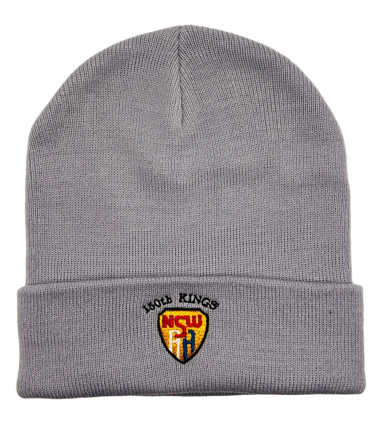 NSWRA Beanie with Logo - Cloud Grey