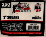 Pro-Shot  3" square patches