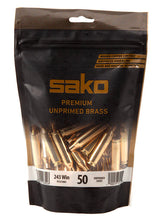 Sako Unprimed Brass 243 Win  50 Pack