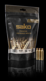 Sako .308 Win Brass Cases LRP (50)