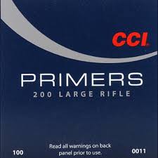 CCI Std Large Rifle Primers # 200